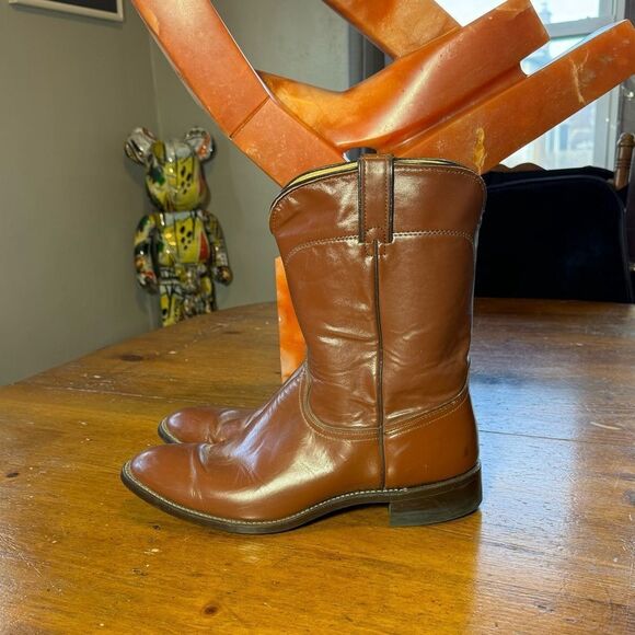 Vintage Wrangler Cowboy Boots Sz 12 - Picture 1 of 7